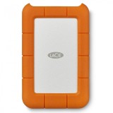 HDD extern LACIE 2 TB, Rugged, 2.5 inch, USB 3.0, portocaliu/ argintiu, &quot;STFR2000800&quot; (timbru verde 0.8 lei)