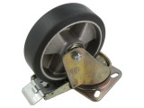 Roată de transport ESD, torsională cu blocare, &Oslash;125 mm