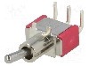 Intrerupator basculant, 2 pozitii, mod comutare ON-ON, SPDT, IC SWITCHES - IC1101T2B4M6QE foto