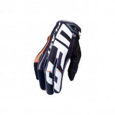 MBS Manusi motocross/enduro Ufo Plast Blaze, negru/alb/portocaliu, XL, Cod Produs: GU04477EFXL