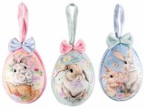 Set 6 oua Paste textil multicolor 8x12.5 cm