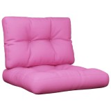 Set 2 Perne Paleti Gossi Roz 60x60x12cm, 60x40x12cm, Poliester, Exterior
