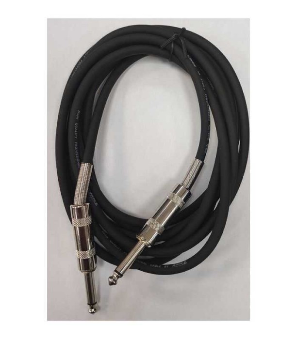 Cablu mono Jack 6.35 mm tata - Jack 6.35 mm tata 3m High Quality