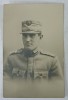 SUBLOCOTENENTUL GICA NICULESCU , REGIMENTUL 35 , FOTOGRAFIE TIP CARTE POSTALA , PERIOADA PRIMULUI RAZBOI MONDIAL