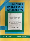 Spirit Militar Modern, nr. 2, 1994. Revista de psihologie militara, sociologie
