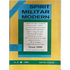 Spirit Militar Modern, nr. 2, 1994. Revista de psihologie militara, sociologie