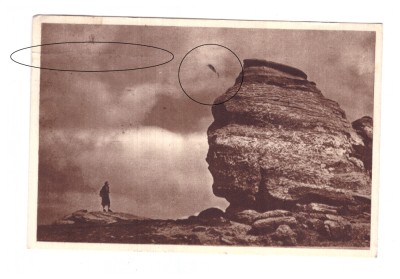 CP Bucegi - Sfinxul, RPR, circulata 1950, stare buna foto