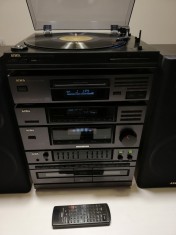 Linie audio AIWA CX-Z87MZ (CD/MC/Tuner/Amplif/Boxe/telecomanda/Pick up) -ca Noua foto