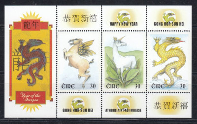 Irlanda 2000 - ANUL DRAGONULUI - MNH foto