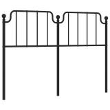 Cumpara ieftin Tablie de pat de schimb metalica, negru, 150 cm