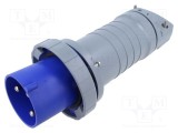 Conector alimentare AC trifazat AMPHENOL IP&amp;S 125A 250V mufă IP69K