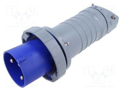 Conector alimentare AC trifazat AMPHENOL IP&amp;amp;S 125A 250V mufă IP69K foto