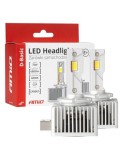 Set 2 leduri auto D1S, D1R Canbus, 70W, 6800 Lm, 6000k, 12V, Amio