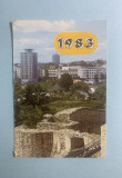 Calendar 1983 Suceava vedere din Cetate
