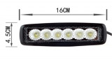 Proiector LED 18W 12V/24V Cod: P-003 Automotive TrustedCars, Oem