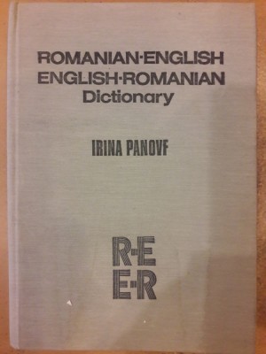 Romanian-english english-romanian dictionary foto