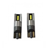 Led T10 2 SMD , 12-30V Alb