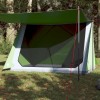 Gossi cort de camping pentru 2 persoane, verde, impermeabil