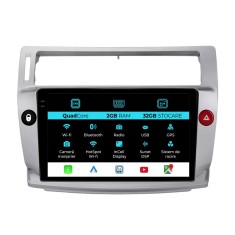 Navigatie Dedicata Citroen C4 (2004-2009), 9Inch, 2Gb Ram, 32Gb Stocare, Carplay