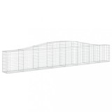 Cumpara ieftin Cos gabion arcuit 400x30x60/80 cm fier galvanizat