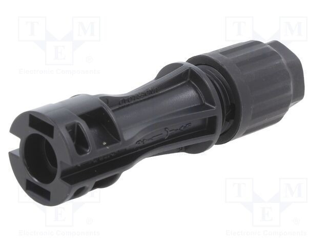 Conector solar tată 10mm2 CABUR cu contacte crimpat mufă pe cablu