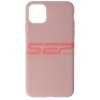 Husa iPhone 11 Pro Max Silicon Mat Pink Sand Premium
