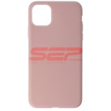 Husa iPhone 11 Pro Max Silicon Mat Pink Sand Premium
