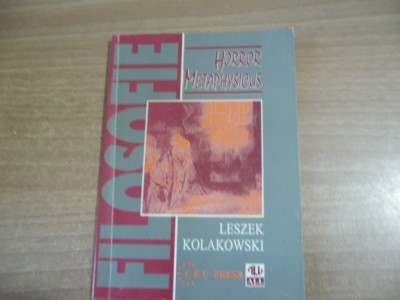 Leszek Kolakowski - Horror Metaphysicus foto