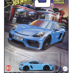 HOT WHEELS BOULEVARD MASINUTA METALICA PORSCHE 718 CAYMAN GT4 SCARA 1:64