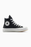 Converse tenisi Chuck Lace culoarea negru, A13665C