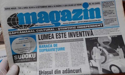 revista MAGAZIN - 6 octombrie 2005 foto