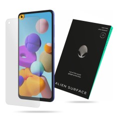 Folie Alien Surface, Samsung Galaxy A21s, Case Friendly Transparent, Doar ecran foto