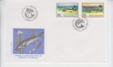 C12 - FDC Romania - Fauna ocrotita - sturioni - LP1359 - 1994, Romania de la 1950
