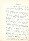 A3571N Tudor Măinescu, referință despre Rodica Ojog-Brașoveanu, scrisă și semnată olograf, 1974