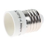 Adaptor dulie E27 - E14 plastic ABS Lohuis