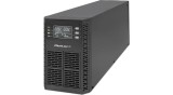 Sursă de alimentare ne&icirc;ntreruptibilă Qoltec UPS | 2kVA | 2000W | Power factor 1.0 | LCD | EPO | USB | On-line