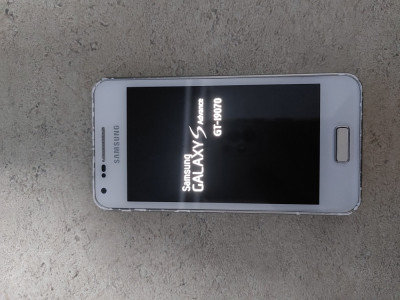 Smartphone Rar Samsung Galaxy S Advance I9070 White Livrare gratuita! foto