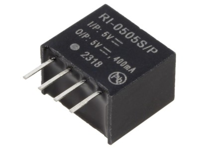 Convertor DC/DC 2W 5V 400mA SIP4 foto