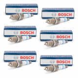 Set 6 Buc Bujie Bosch Mercedes-Benz SL R129 1992-2001 0 242 229 799