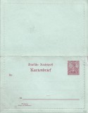 CP867N Deutsche Reichspost Kartenbrief 10 pfennig