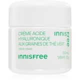 innisfree Green Tea Seed Hyaluronic Cream crema de fata hidratanta cu efect calmant 50 ml