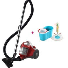 Set cura?enie Aspirator fara sac HEINNER 700 W+ Mop Rotativ foto