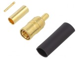 Soclu SMB Mamă 50&Omega; PTFE Aurit