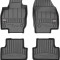 Set Covorase Auto Cauciuc Negro Volkswagen T-Cross 2019&rarr; Pro Line Tip Tavita 3D 3D408821