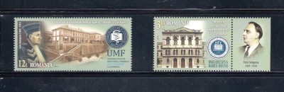 ROMANIA 2019 - 100 ANI INVATAMANT SUPERIOR LA CLUJ-NAPOCA, TABS 1 - LP 2259 foto