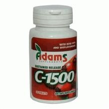 Vitamina C 1500 Macese Adams Vision 30tbl Cod: adam00223 foto