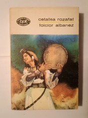 Focioni Miciacio (ed.) - Cetatea Rozafat: folclor albanez (BPT 787)