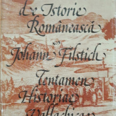 INCERCARE DE ISTORIE ROMANEASCA - JOHANN FILSTICH