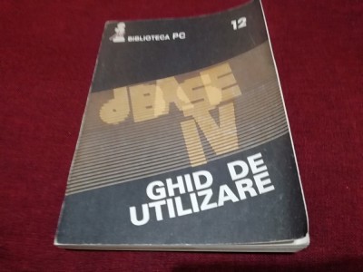 GHID DE UTILIZARE DBASE IV foto