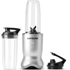 Blender nutribullet Ultra NB1206S, 1200 W, Functie Pulse, Cupa 0.7l, Cupa 0.9l, 4 accesorii, Argintiu